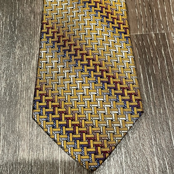 Nordstrom Ferrell Reed Silk Tie Made in Italy - Picture 1 of 2